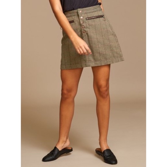 RVCA | Natwest High Rise Skirt - Picture 1 of 14